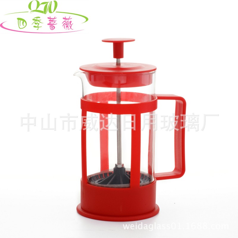 咖啡法壓壺 法壓壺 玻璃沖茶器 傢用咖啡壺工廠,批發,進口,代購