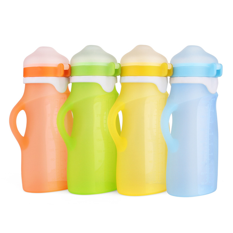 矽膠嬰兒輔食瓶 寶寶麥片輔食料理喂養瓶 兒童流食輔食工具批發・進口・工廠・代買・代購