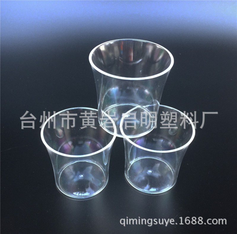 PS塑料透明小酒杯AS摔不破多用小杯廠傢直銷可定製LOGO酒吧杯子批發・進口・工廠・代買・代購