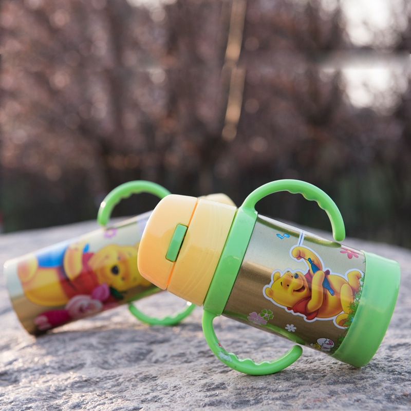 優質304兒童保溫杯帶吸管寶寶創意杯子不銹鋼兒童水杯定製LOGO批發・進口・工廠・代買・代購
