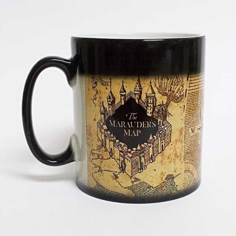 哈利波特Harry Potter掠奪者地圖map咖啡變色馬克杯子熱敏感溫批發・進口・工廠・代買・代購
