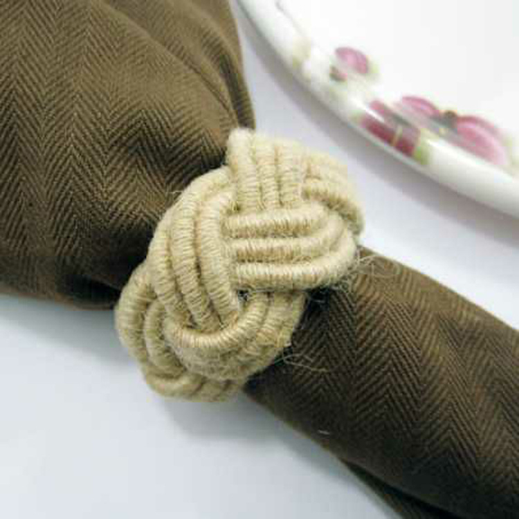 外貿ZARA款餐巾環 麻繩餐巾圈工廠,批發,進口,代購