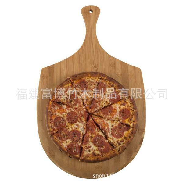 竹製披薩盤 切披薩板 砧板 菜板 蛋糕麵包盤 出爐板 pizza底托盤工廠,批發,進口,代購