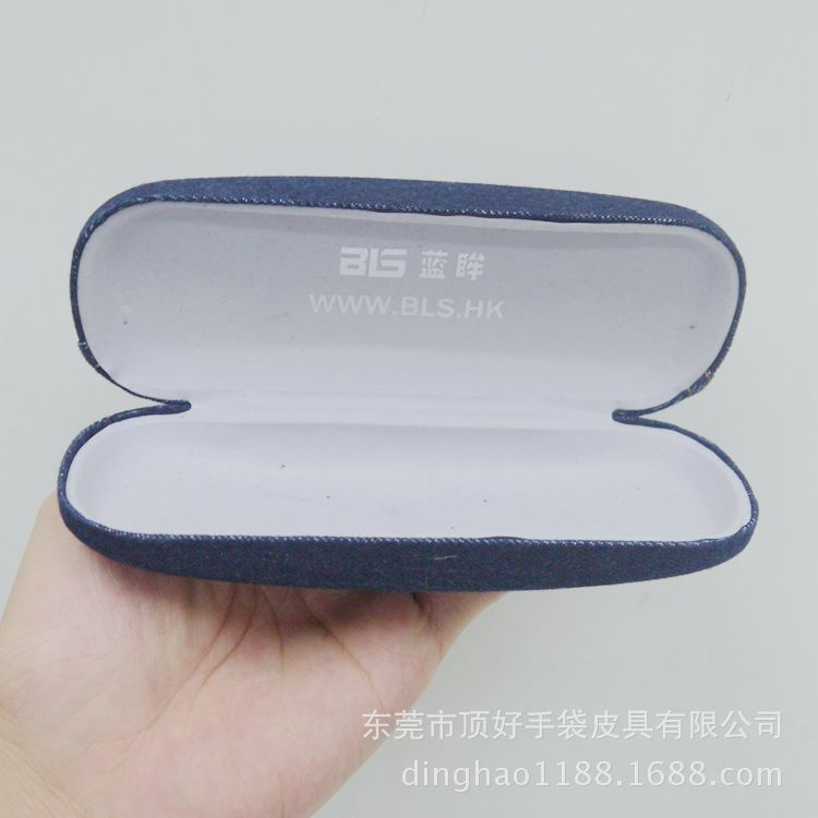 新款韓版潮高檔牛仔佈精美眼鏡盒 EVA抗壓眼鏡盒 墨鏡盒生產廠傢工廠,批發,進口,代購