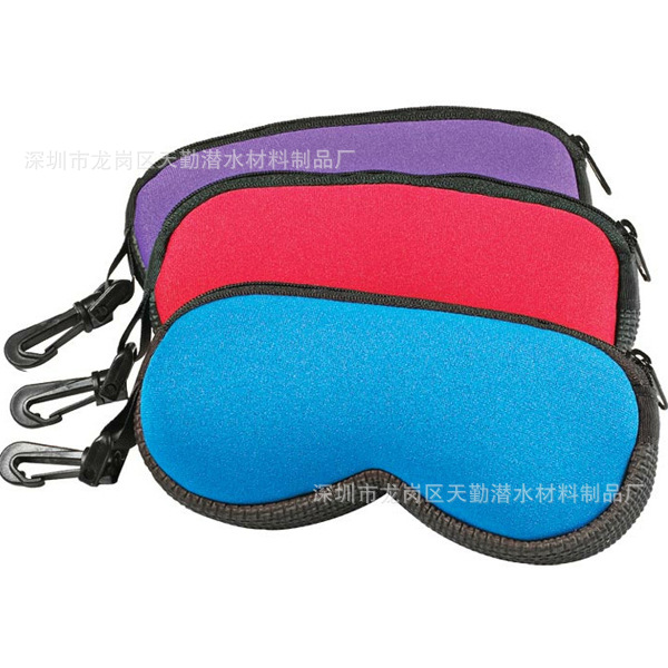 新款專業定製潛水料眼鏡包 含旋轉釦子眼鏡保護袋 可定製logo工廠,批發,進口,代購