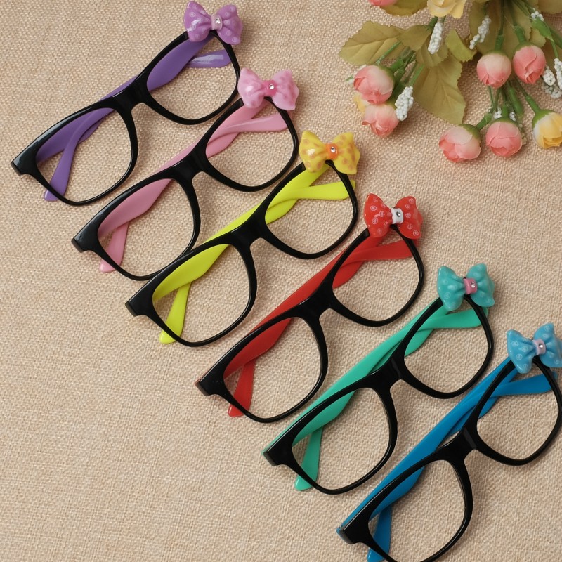 可愛超萌兔子成年人眼鏡框架時尚男女新款眼鏡框蝴蝶結批發・進口・工廠・代買・代購