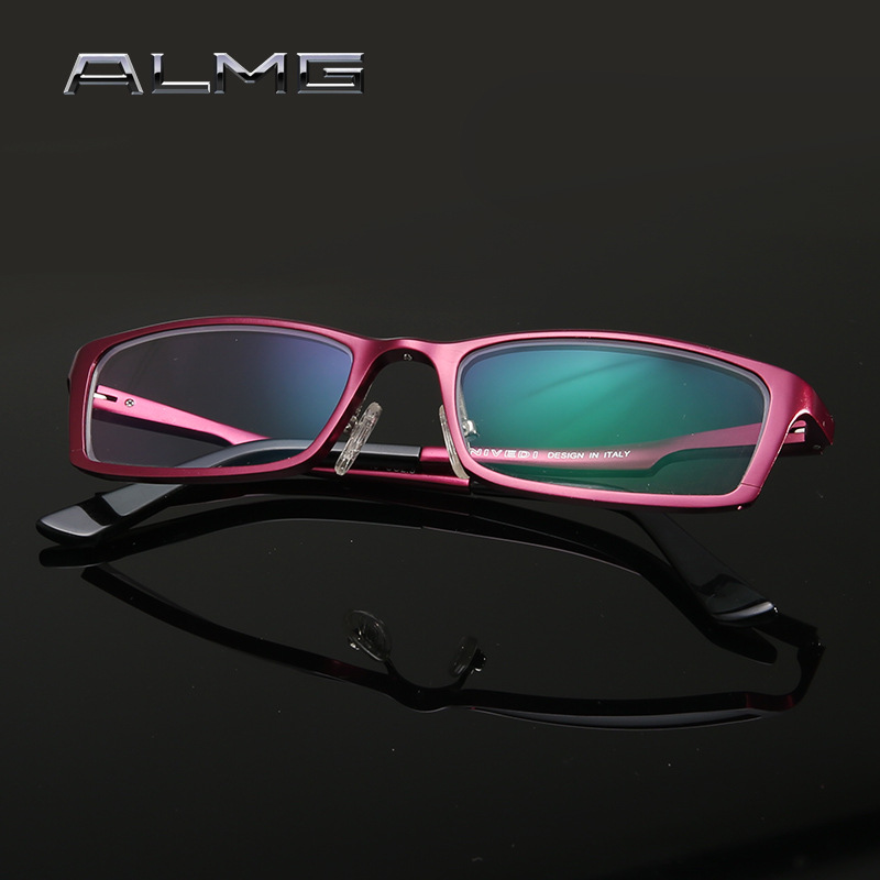 新款近視眼鏡框架 精致女士光學鏡框 超輕鋁鎂鏡架 配鏡專用159批發・進口・工廠・代買・代購