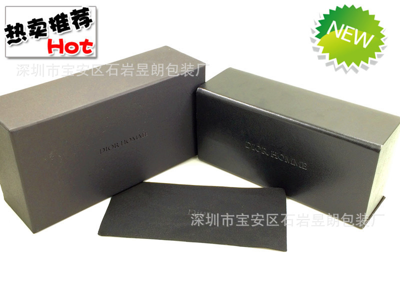 C太陽鏡新款黑色DHOMME套裝眼鏡盒 可支持定做自己的logo工廠,批發,進口,代購