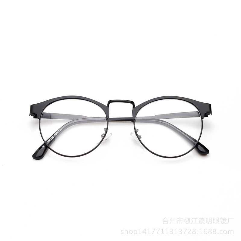金屬平光眼鏡 男女同款眼鏡框眼鏡架 框架眼鏡框廠傢直銷 批發批發・進口・工廠・代買・代購