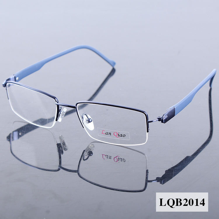 廠傢批發超輕眼鏡半框B鈦時尚商務眼鏡個性女士平光眼鏡架批發・進口・工廠・代買・代購