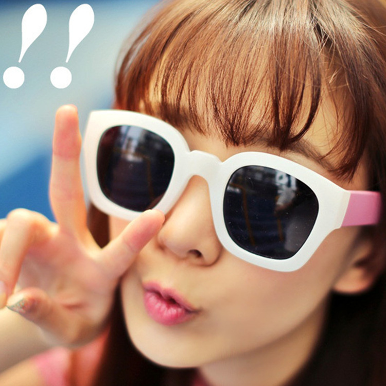 明星同款太陽鏡 墨鏡太陽眼鏡批發橡膠彈性色韓國外貿批發・進口・工廠・代買・代購