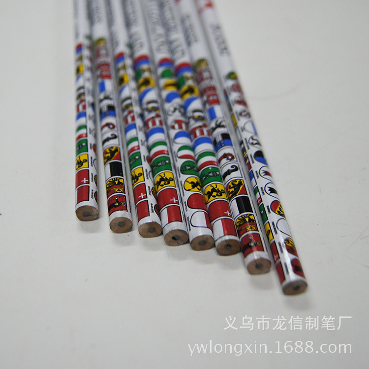 木製HB鉛筆    帶橡皮頭學生用寫字筆    廠傢直銷環保鉛筆工廠,批發,進口,代購