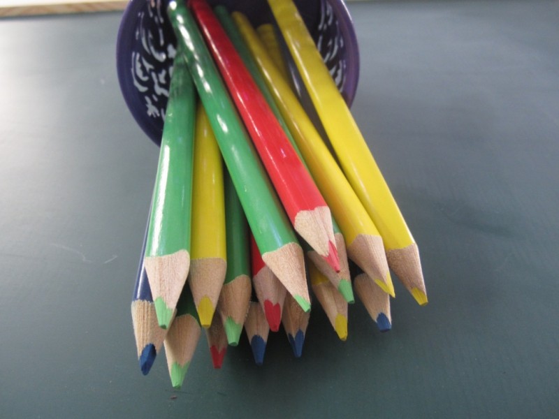 鉛筆廠傢 7英寸圓桿彩色 鉛筆批發 coloured pencil 定製彩筆工廠,批發,進口,代購