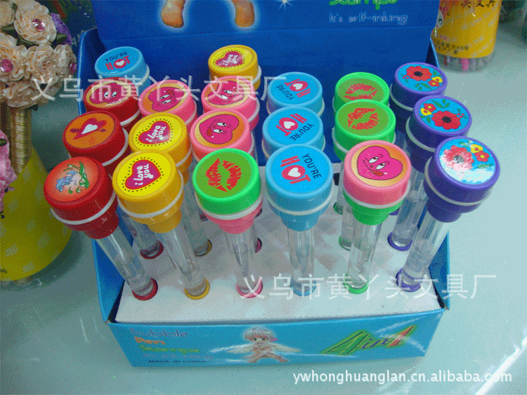 印章筆 螢光筆 泡泡筆 兒童玩具筆 卡通筆 工藝圓珠筆 韓國文具筆工廠,批發,進口,代購