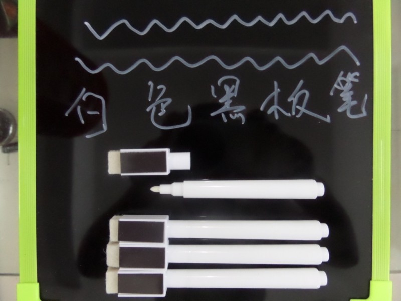 新品上線 環保無毒白色記號筆 黑板專用可擦筆工廠,批發,進口,代購