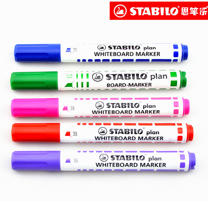 天樂筆世界 德國Stabilo思筆樂641圓頭白板筆 可擦水性白板專用筆工廠,批發,進口,代購