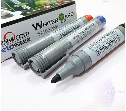 正品 樂途520 可擦白板筆 可加墨水易擦 安全無毒水性白板筆工廠,批發,進口,代購