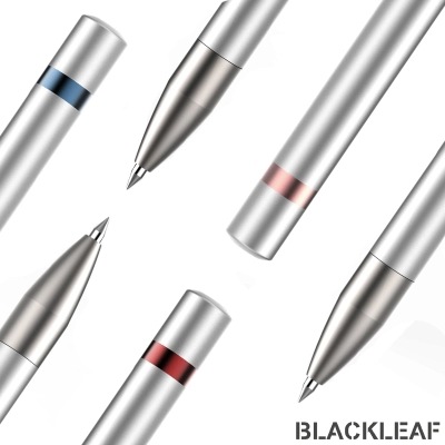 BLACKLEAF 鋁合金+不銹鋼簽字筆中性水筆金屬筆公司送禮生日禮物批發・進口・工廠・代買・代購