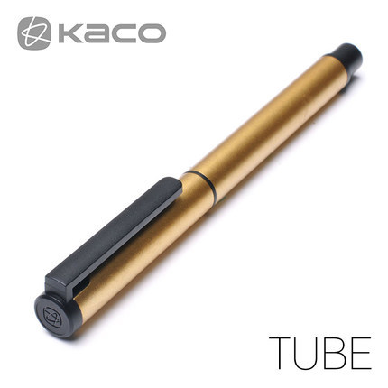 KACO 智途（TUBE）不銹鋼系列 金屬寶珠筆0.5黑色水性筆工廠,批發,進口,代購