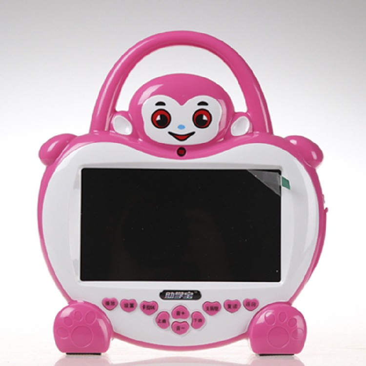 助學寶7寸大屏視訊故事機兒童早教機卡拉OK版寶寶學習機獨傢猴子工廠,批發,進口,代購