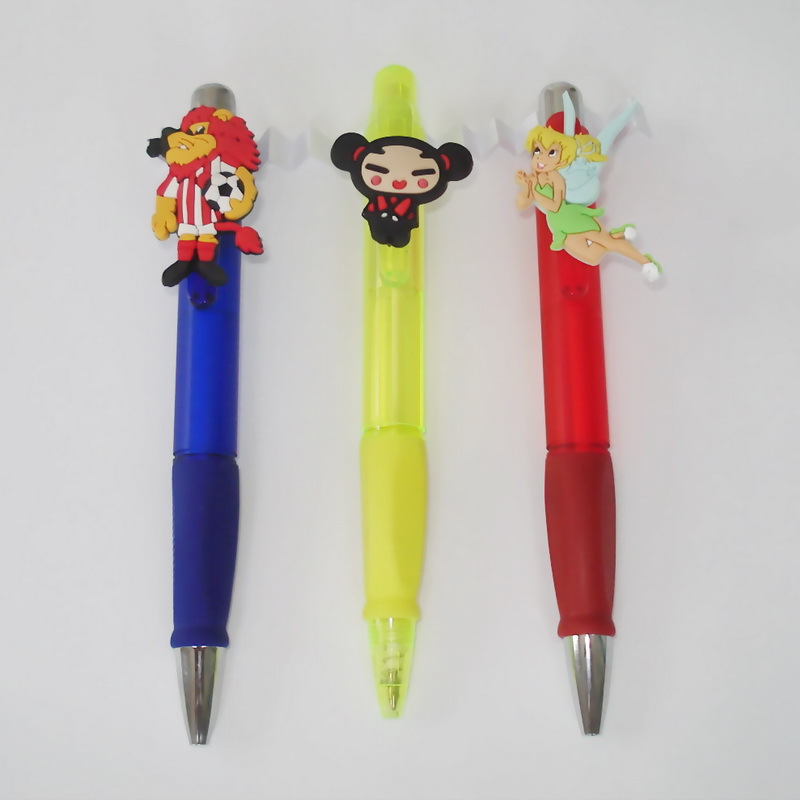新款文具pvc軟膠筆套 鉛筆筆套 雙麵筆套 迪士尼卡通筆套定做工廠,批發,進口,代購