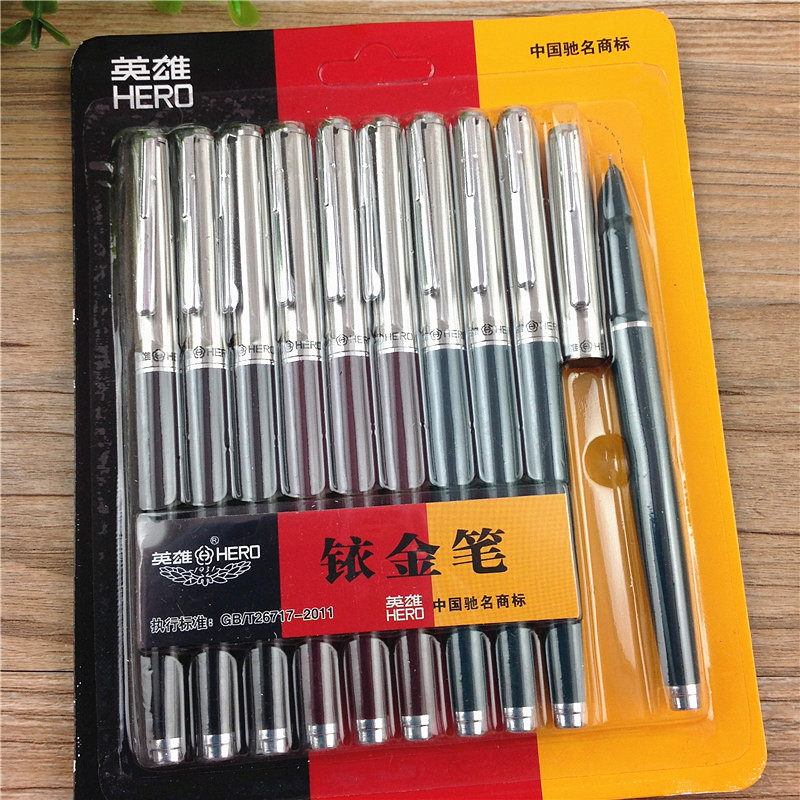 正品英雄 007鋼筆老式銥金筆 中小學生專用鋼筆 練字鋼筆批發工廠,批發,進口,代購