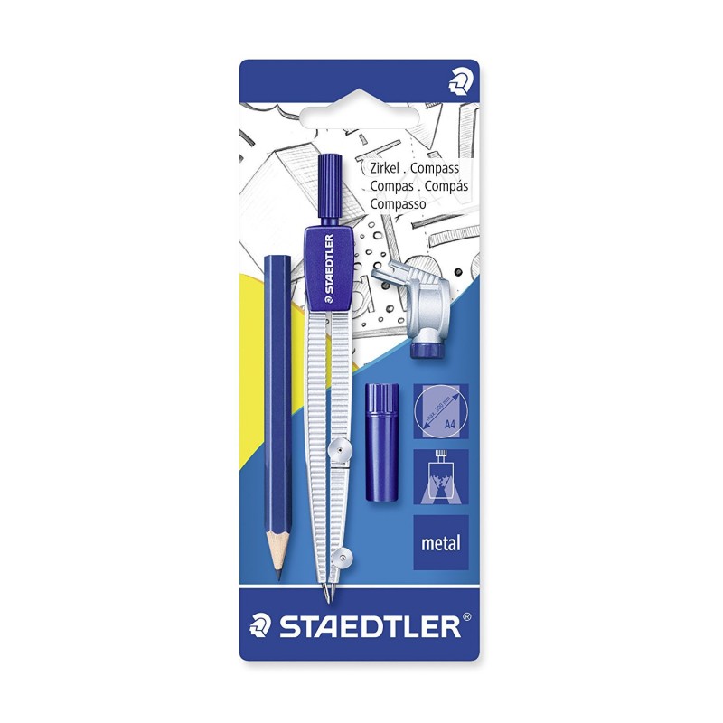 STAEDTLER 施德樓 550 60BK 圓規學生繪圖附針管筆轉介面吊卡裝工廠,批發,進口,代購