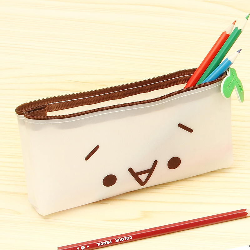 A1小清新表情筆袋創意鉛筆盒學生男女鉛筆袋 韓版簡約文具盒批發・進口・工廠・代買・代購