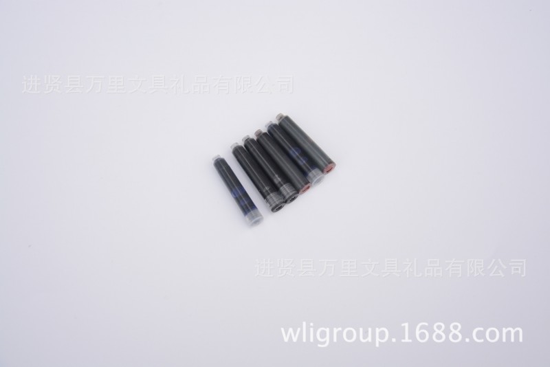 Wanli萬裡文具直營高品質鋼筆墨水囊 紅色、藍色、黑色鋼筆水筆囊批發・進口・工廠・代買・代購