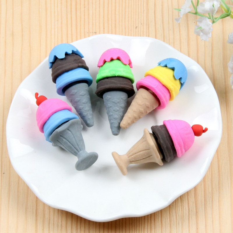 哈根達斯冰淇淋創意造型橡皮擦 可愛卡通蛋糕橡皮 單個裝兒童獎品工廠,批發,進口,代購