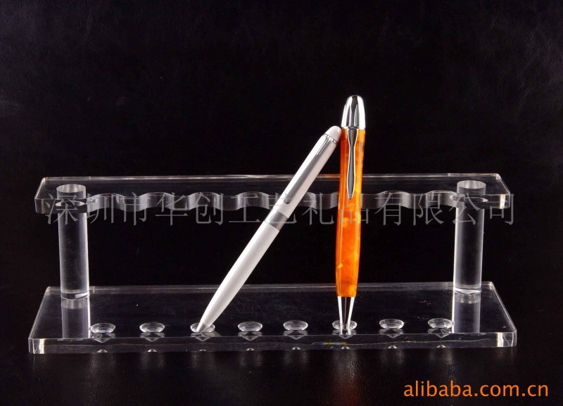 筆架 有機 玻璃 禮品 水晶筆架 亞克力展示架 可訂貨生產工廠,批發,進口,代購