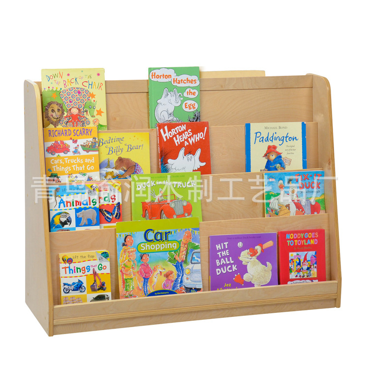 專業供應幼兒園書架展示架 兒童書架木製書架價格合理【圖】工廠,批發,進口,代購