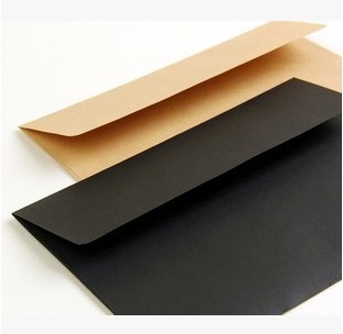牛皮紙信封 素色空白 可製定印刷 復古樸素 明信片包裝 單張 廣州工廠,批發,進口,代購