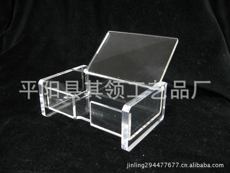 亞克力名片盒透明名片座名片夾名片架有機玻璃板材資料收納盒批發・進口・工廠・代買・代購