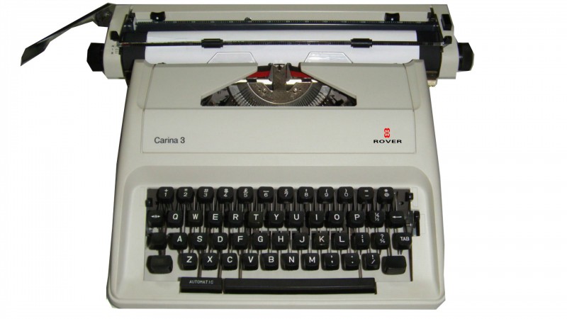 13"手動打字機CARINA3工廠,批發,進口,代購