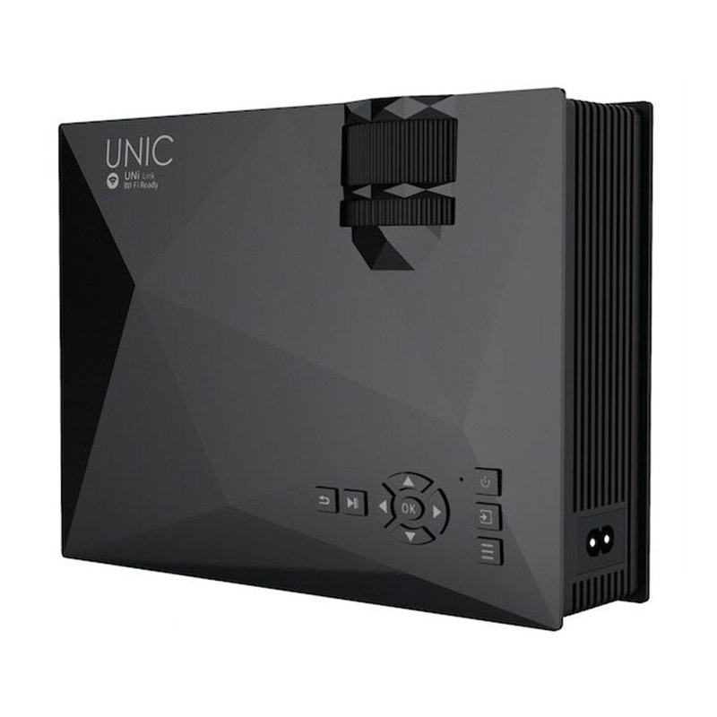 UNIC優麗可UC46 1080P高清LED無線WIFI迷你微型投影機傢用投影機工廠,批發,進口,代購
