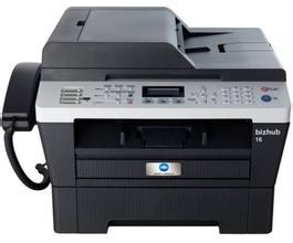 柯尼卡美能達b16黑白多功能一體機，復印、打印、掃描、傳真網路工廠,批發,進口,代購