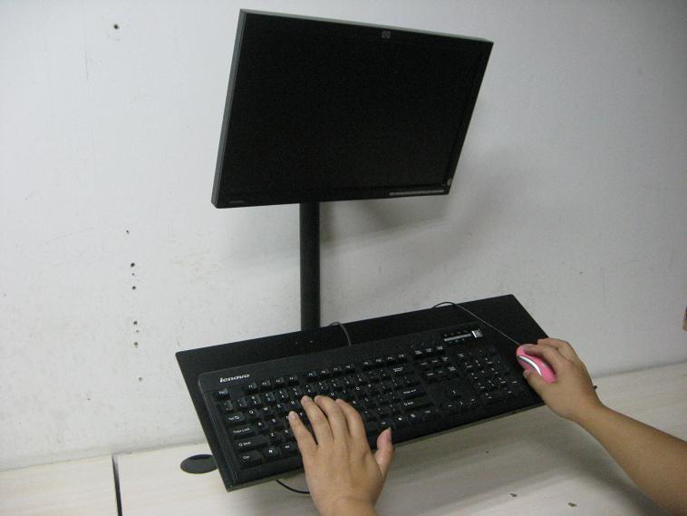 顯示器鍵盤支架 顯示器鼠標鍵盤支架 電腦一體機鍵盤鼠標托架批發・進口・工廠・代買・代購