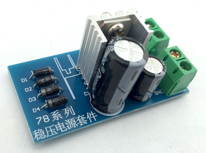 78L05穩壓電源套件/三端穩壓器套件/LM7805穩壓套件/DIY穩壓套件工廠,批發,進口,代購