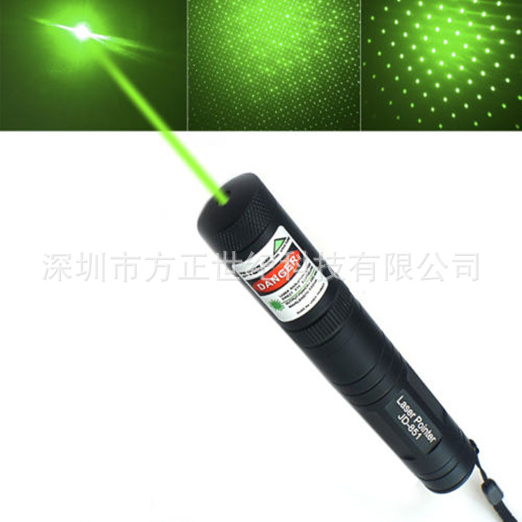 【裸筆】JD-851大功率綠色激光手電筒 激光鐳射筆 滿天星教鞭筆批發・進口・工廠・代買・代購