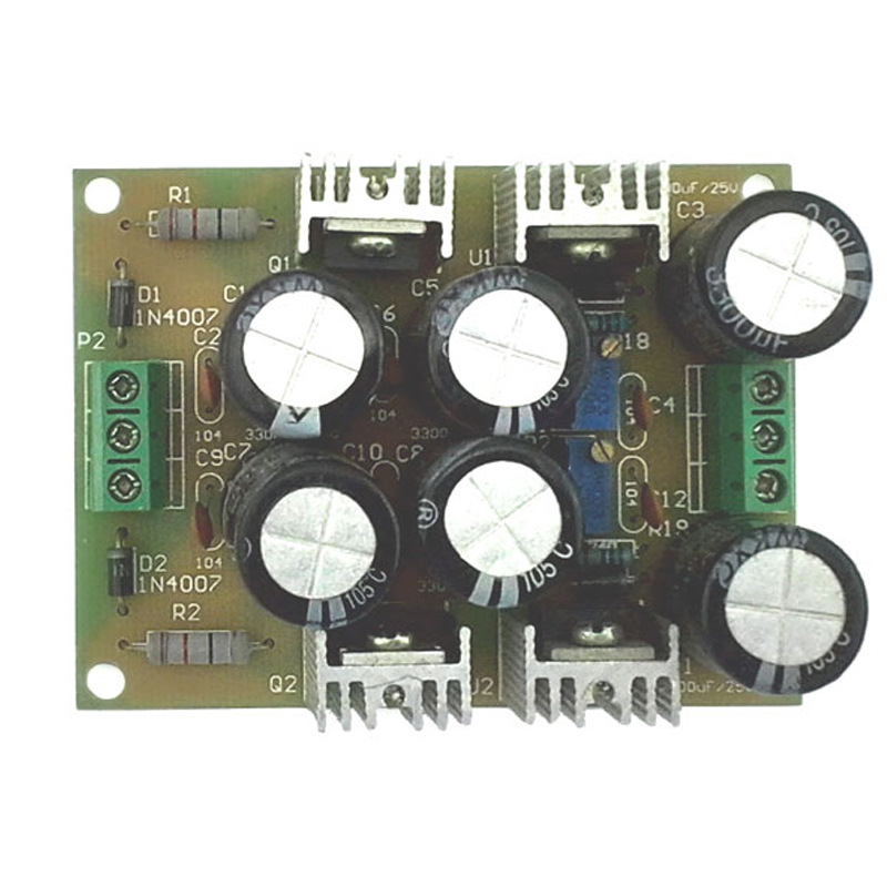 LM317/LM337正負可調穩壓電源 直流穩壓電源 電子製作散件 套件工廠,批發,進口,代購