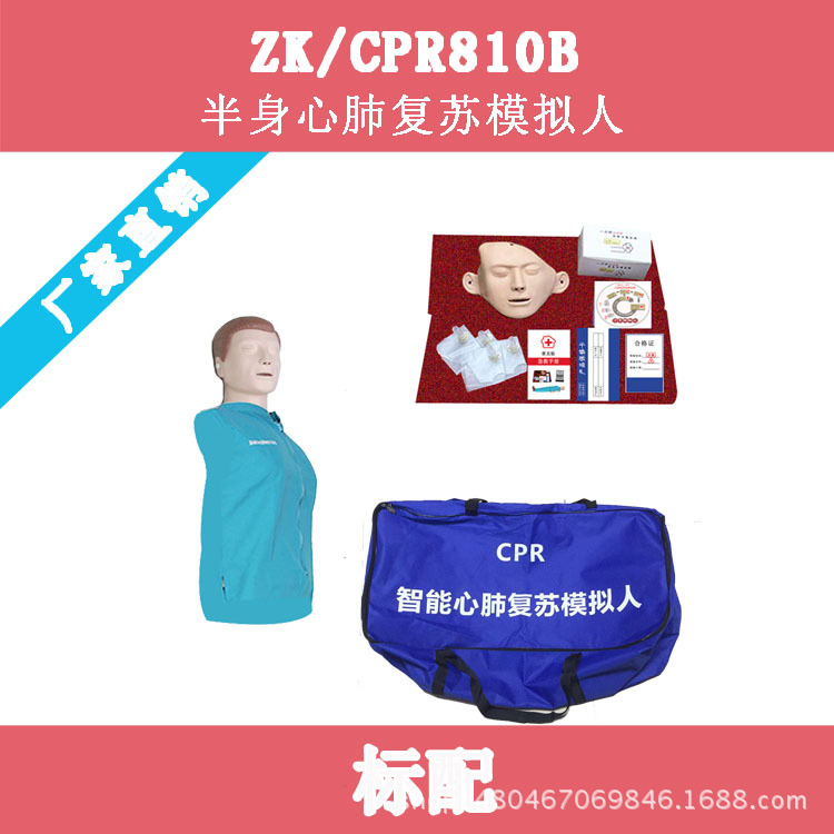 半身心肺復蘇模擬人（標配） 急救訓練模型 教學模型 ZK/CPR810B批發・進口・工廠・代買・代購