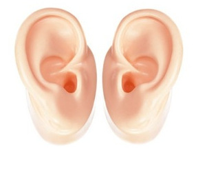 仿真耳朵模型矽膠耳朵展示配件耳塞專用配件展示架用批發・進口・工廠・代買・代購