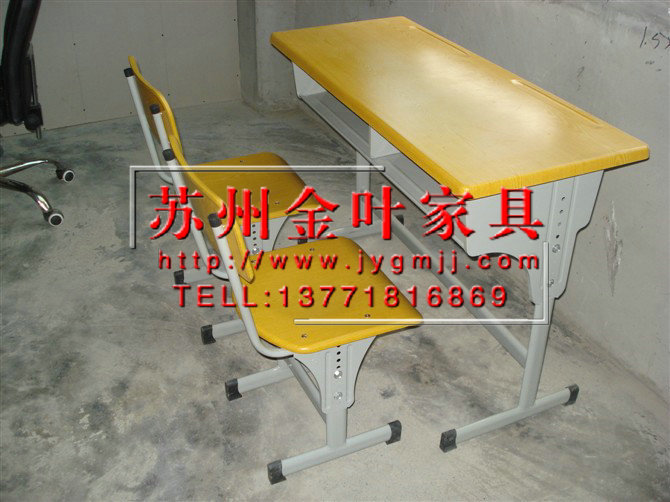 可升降學生課桌椅培訓雙人課桌鋼木課桌椅學習課桌模壓板課桌K2工廠,批發,進口,代購