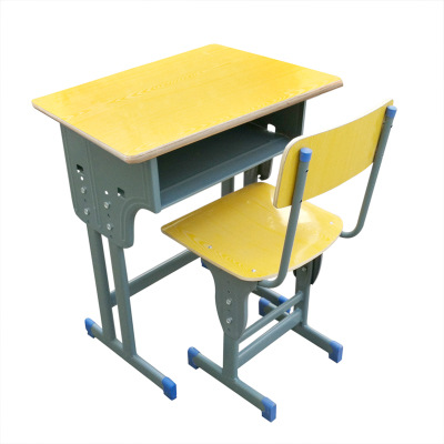 學生課桌椅 廠傢直銷學校培訓單人課桌 可升降學習課桌椅工廠,批發,進口,代購