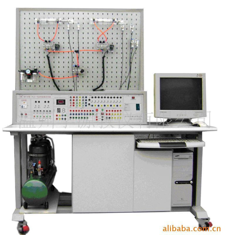 透明氣動PLC實驗演示設備 教學機器  科教器材工廠,批發,進口,代購