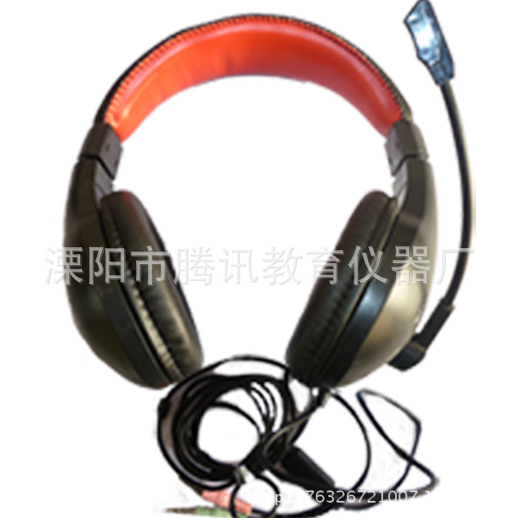 2015優質CGF-6有線語音室專用耳機 學校多媒體有線耳機特惠價批發・進口・工廠・代買・代購