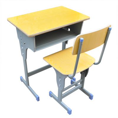 學生課桌椅 廠傢直銷學校培訓單人課桌 可升降學習課桌椅工廠,批發,進口,代購