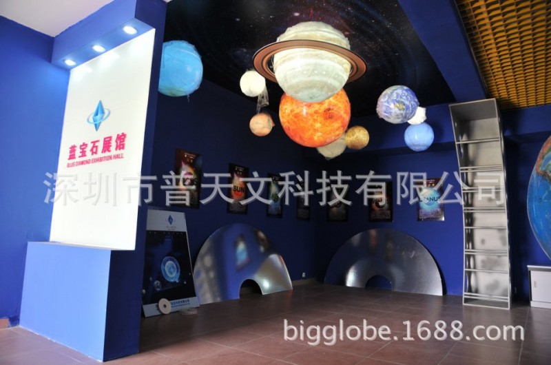 廠傢供應科技館八大行星模型 電動旋轉發光太陽系模型工廠,批發,進口,代購