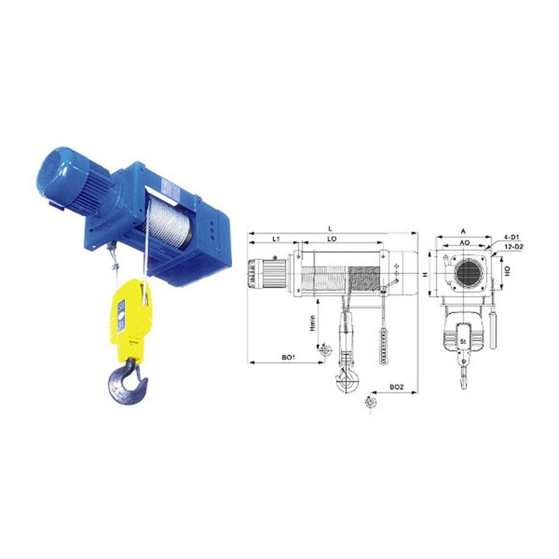 廠傢直銷 MD1鋼絲繩電動葫蘆 0.5噸 永威起重機工廠,批發,進口,代購